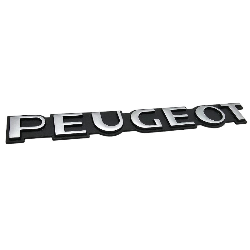 Logo Peugeot Chrome Peugeot 305 Monogramme de coffre - fr