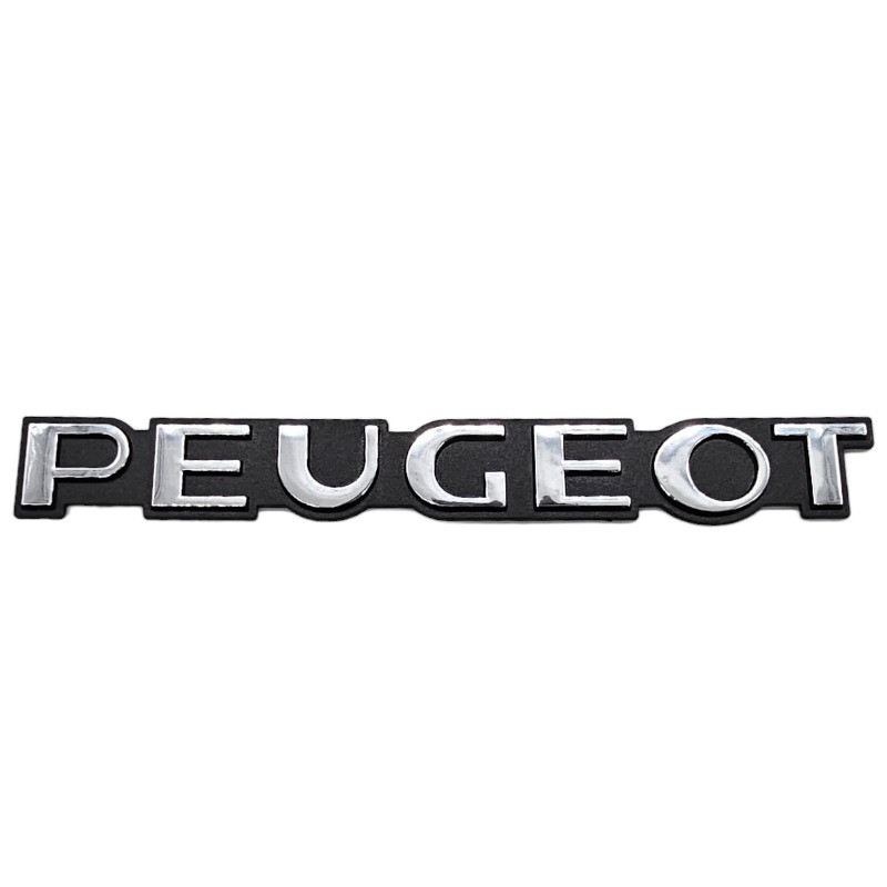 Logo Peugeot chrome pour Peugeot 505