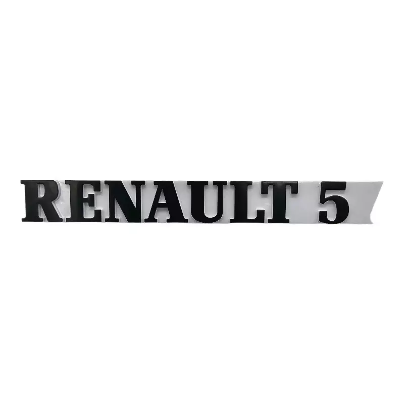Renault 5 logo for GT Turbo white