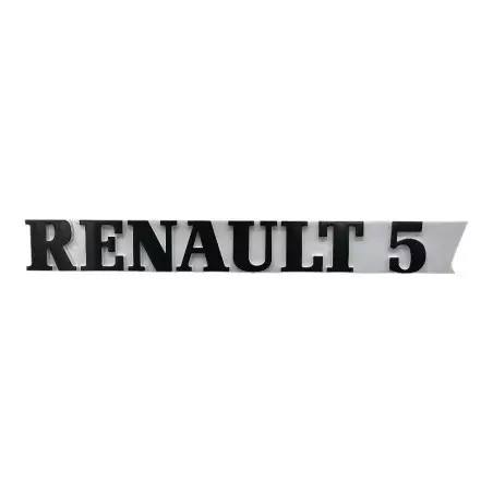 Renault 5 logo for GT Turbo White