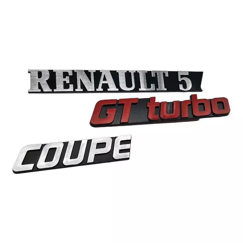 Logotipo del Renault 5 GT Turbo Coupé