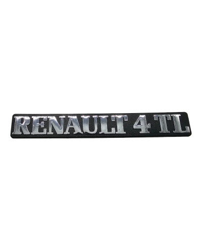 Logo de coffre Renault 4L TL