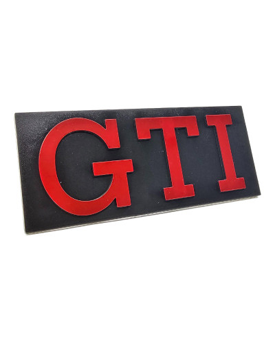 Logo de calandre Golf 1 GTI rouge