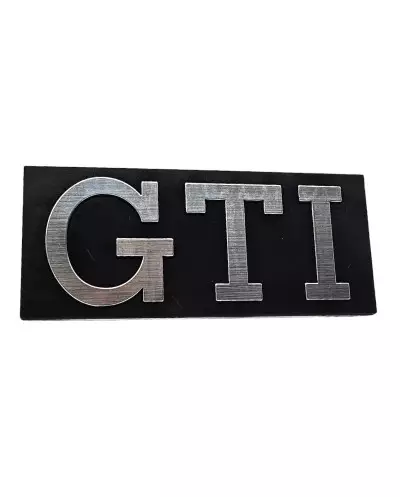 Golf 1 GTI grille logo chrome