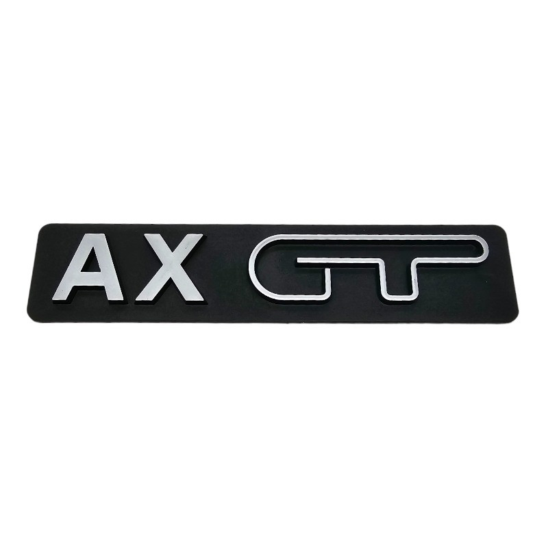 Logo AX GT pour Citroën AX