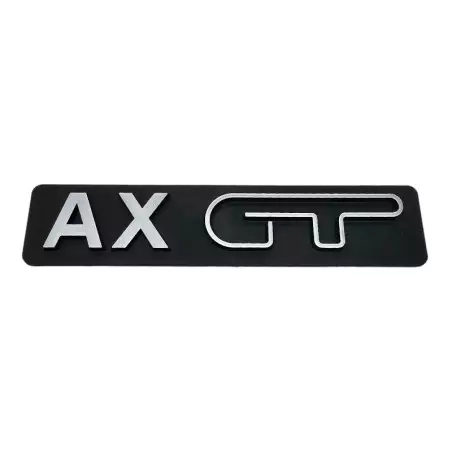 シトロエンAXのAX GTロゴ