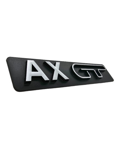 Logo de coffre AX GT pour Citroën AX