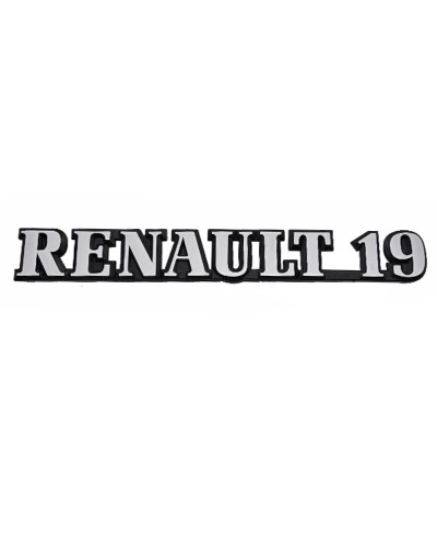 Renault 19 boot badge