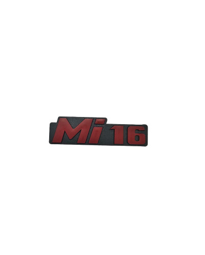MI16 logo voor Peugeot 405 MI16 fase 2