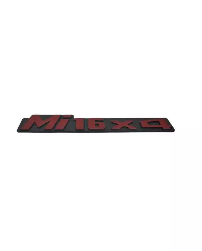 MI16X4 badges for Peugeot 405 MI16X4 version