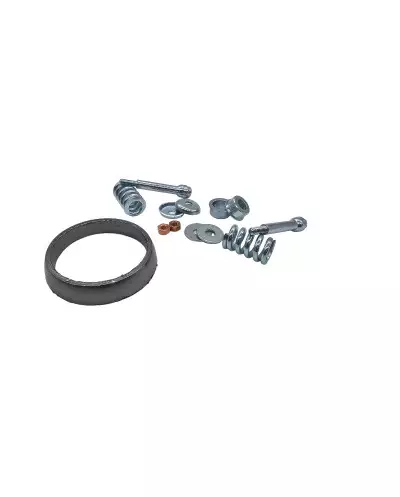 Exhaust manifold mounting system for Peugeot 205 GTI CTI and 309 GTI models