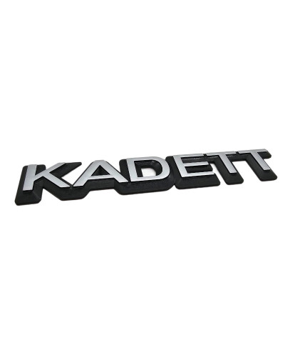 Monogramme coffre KADETT gris argent carrosserie