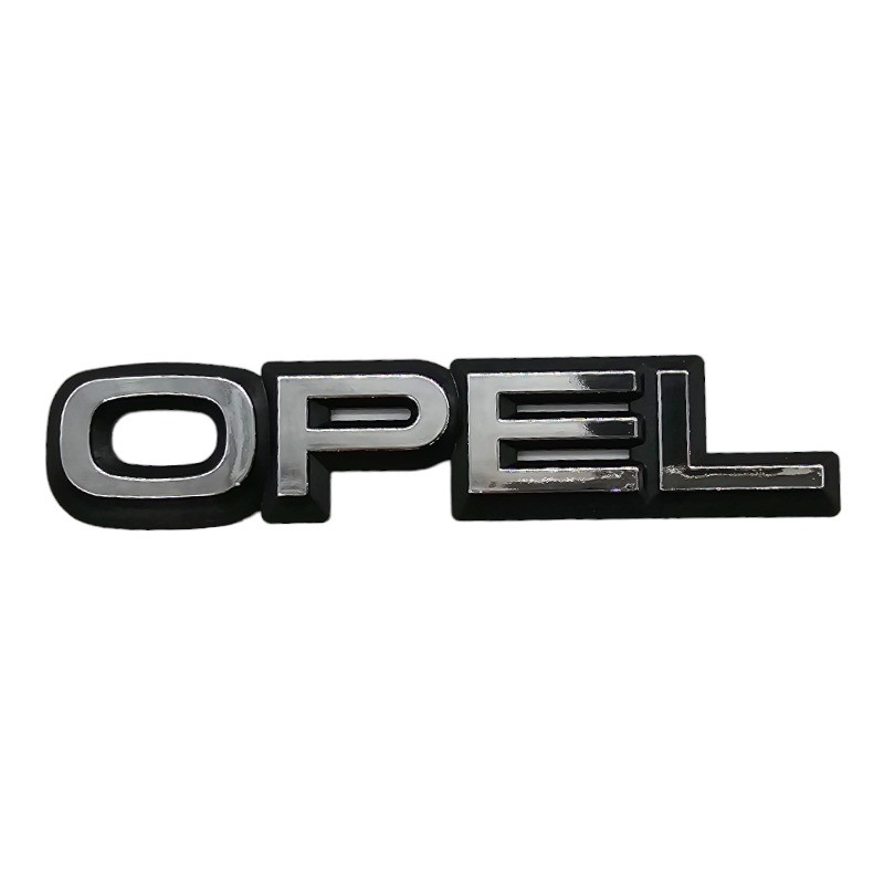 logo coffre Opel chrome