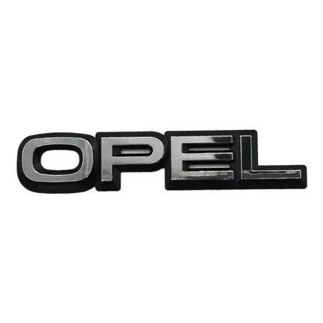 Opel chrome trunk logo
