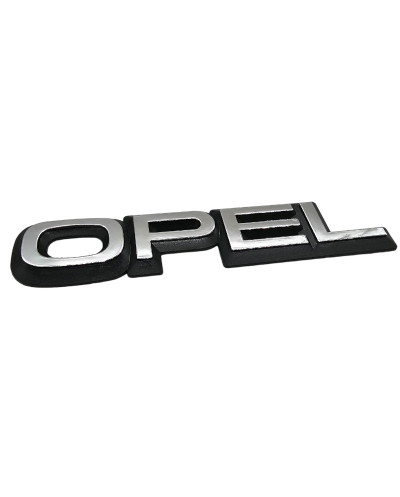 Monogrammed Opel trunk chrome