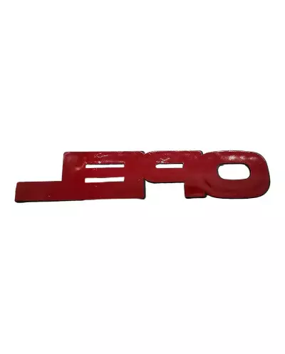Opel tailgate logo chrome