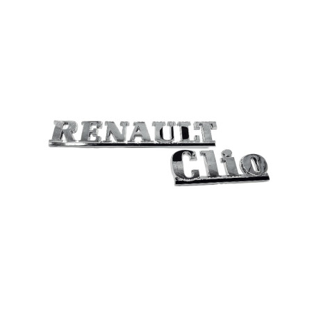 Logotipo del maletero del Renault Clio Williams