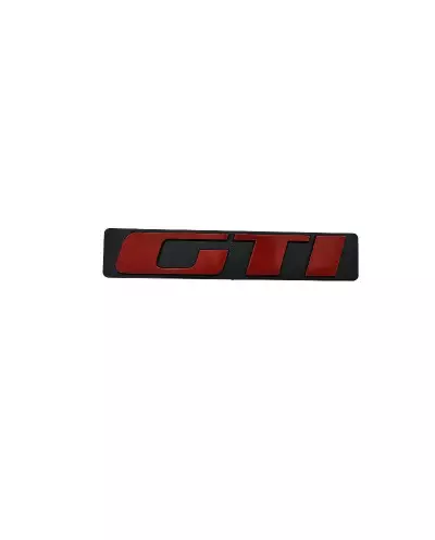 Logo de hayon GTI pour le modèle Peugeot 205 GTI 1.6