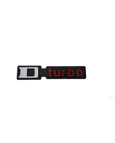 Dturbo-Logo für Peugeot 205