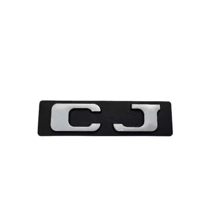 CJ logo for Peugeot 205