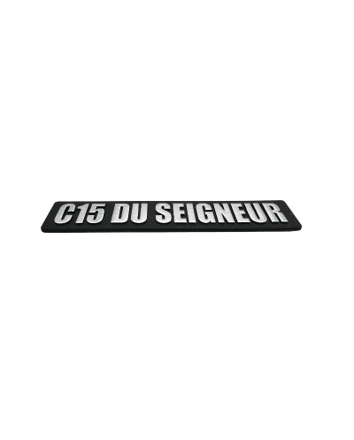 Écusson de coffre Citroën C15 du seigneur