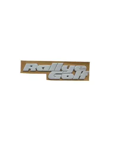 Insigne de coffre Rallye pour la Golf 2 G60