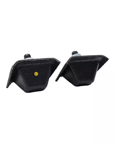 Deux caoutchoucs d'absorption de vibrations pour le support moteur supérieur droit de la Peugeot 205 GTI 1.9