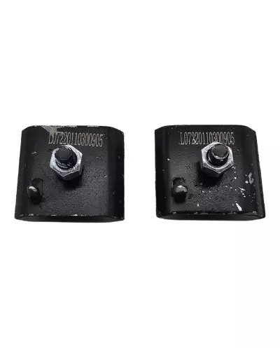 Pair of rubber parts to reduce vibration of the Peugeot 205 GTI 1.6 upper right engine mount