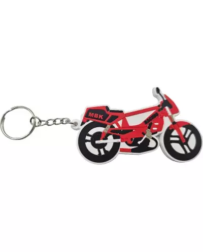 Llavero rojo de carreras MBK 51