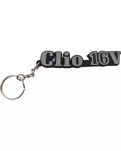 Clio 16V rubber keyring