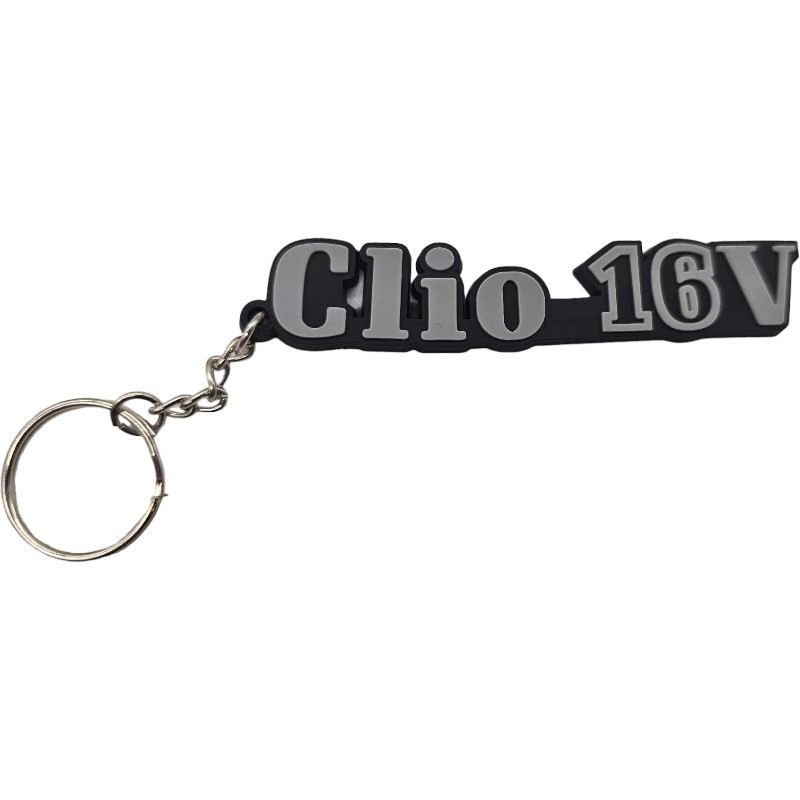 Porte-clefs Clio 16V caoutchouc