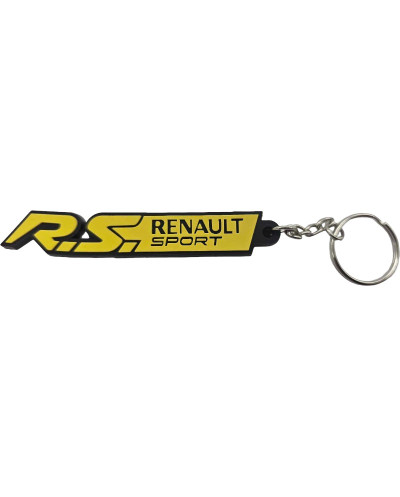 Porte-clefs Renault sport RS jaune