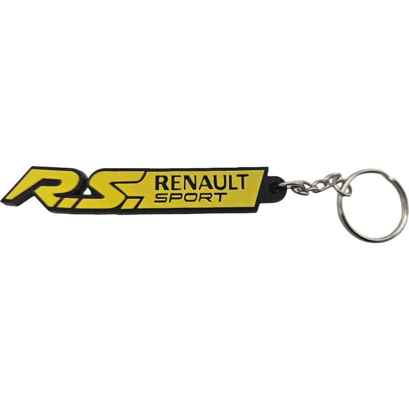Porte clé Renault Sport RS - gris - fr