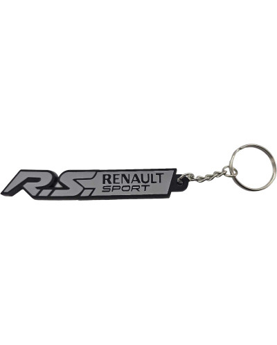 Porte clé Renault sport RS gris