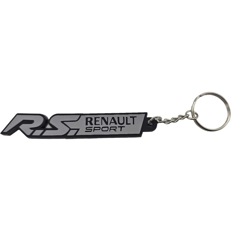 Porte clé Renault sport RS gris