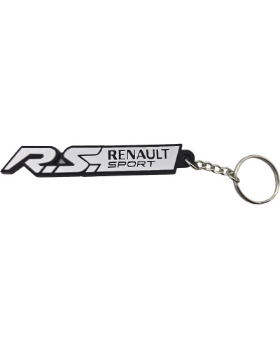 Renault sport RS keychain white