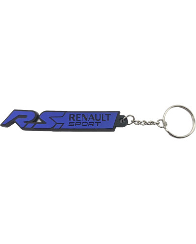 Porte-clefs Renault sport RS bleu
