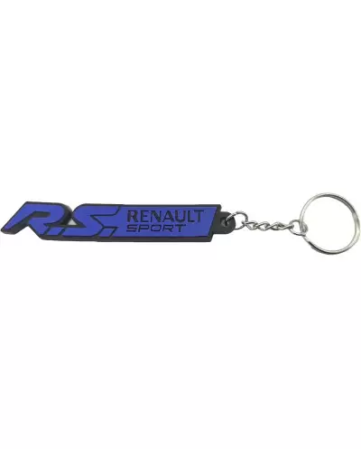 Renault sport RS keyring blue