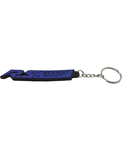 Renault sport RS keychain blue