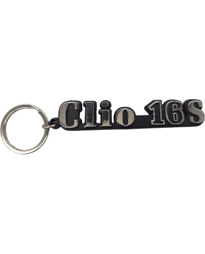 Porte-clefs Renault Clio 16S en métal