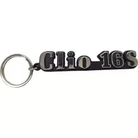 Renault Clio 16S metal keychain