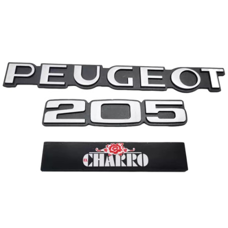 Logotipo do kit Peugeot 205 El Charro