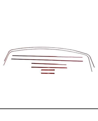 barre rouges liserés Peugeot 205 GTI