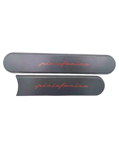 Custodes Peugeot 205 CTI Pininfarina noire logo aile latéral arrière carrosserie