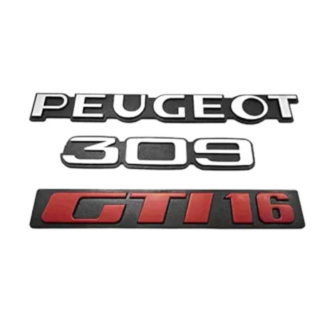 Logo Peugeot 309 GTI 16