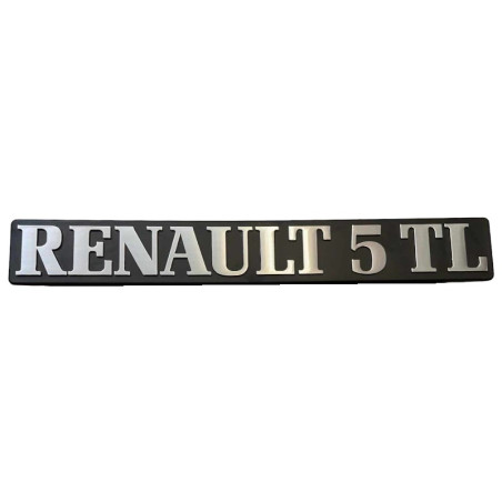 Renault 5 TL Phase 2 Kofferraum Logo