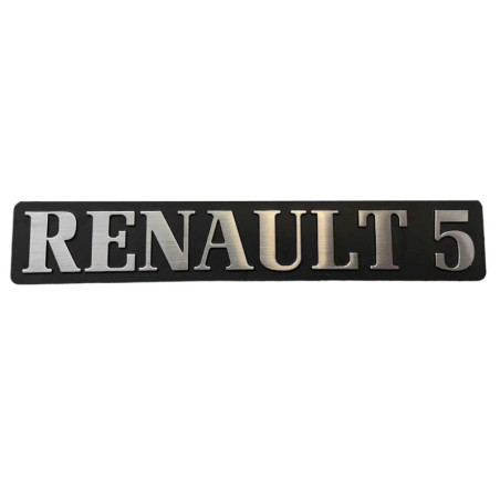 Logo de Coffre Renault 5 pour R5 Turbo