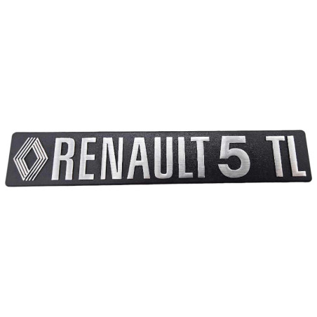 Monogramme de Coffre Renault 5 TL Phase 1