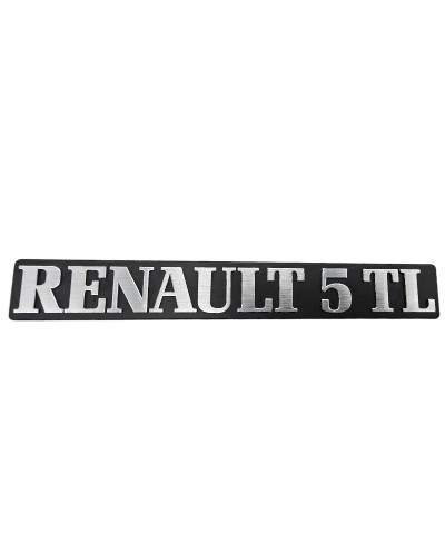 Monogramme de Coffre Renault 5 TL Phase 2