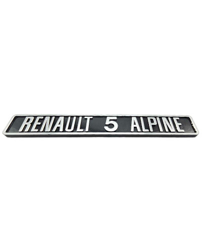 R5 Alpine Naturally Aspirated Dashboard Logo 6000055279